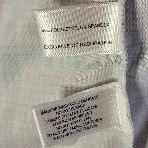 Cutter and Buck CB Drytec Mens Tech Polo Shirt Sz XL 50 UPF Performance White - Picture 9 of 10